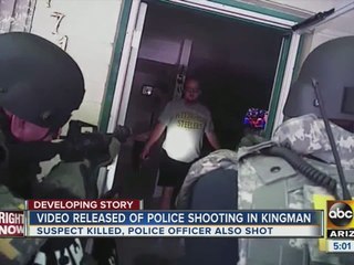 Video of officer involved shooting in Kingman released by police