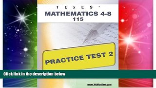 Big Deals  TExES Mathematics 4-8 115 Practice Test 2  Best Seller Books Best Seller
