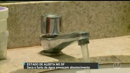 Furto de água agrava crise hídrica em Brasília