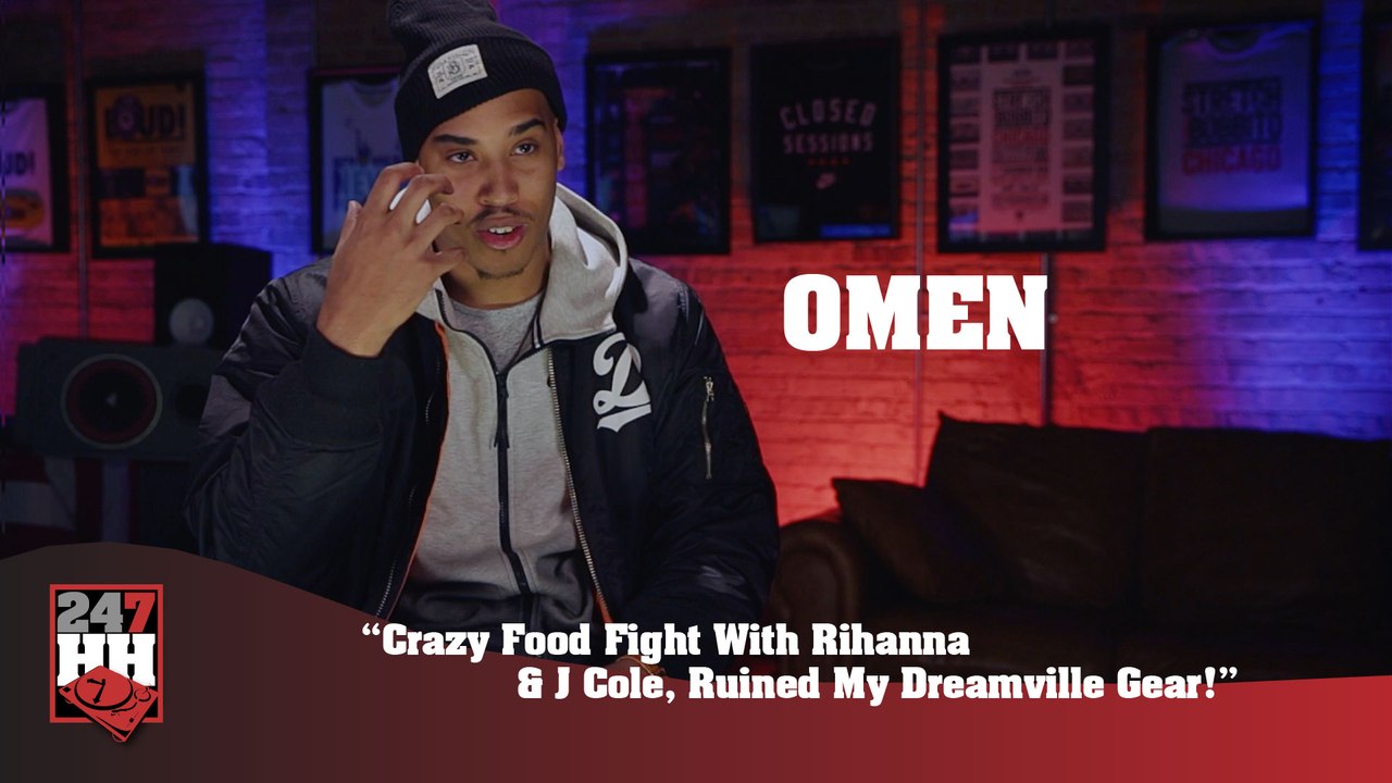 Omen - Crazy Food Fight With Rihanna & J Cole, Ruined My Dreamville Gear! (247HH Exclusive) (247HH Wild Tour Stories)