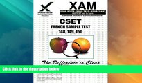 Big Deals  CSET French Sample Test with Rationale 148, 149, 150  Best Seller Books Most Wanted