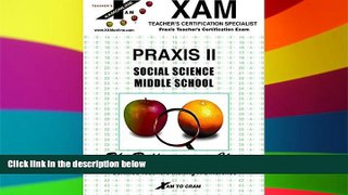 Big Deals  Praxis II Social Science Middle School(Praxis Series)  Best Seller Books Best Seller