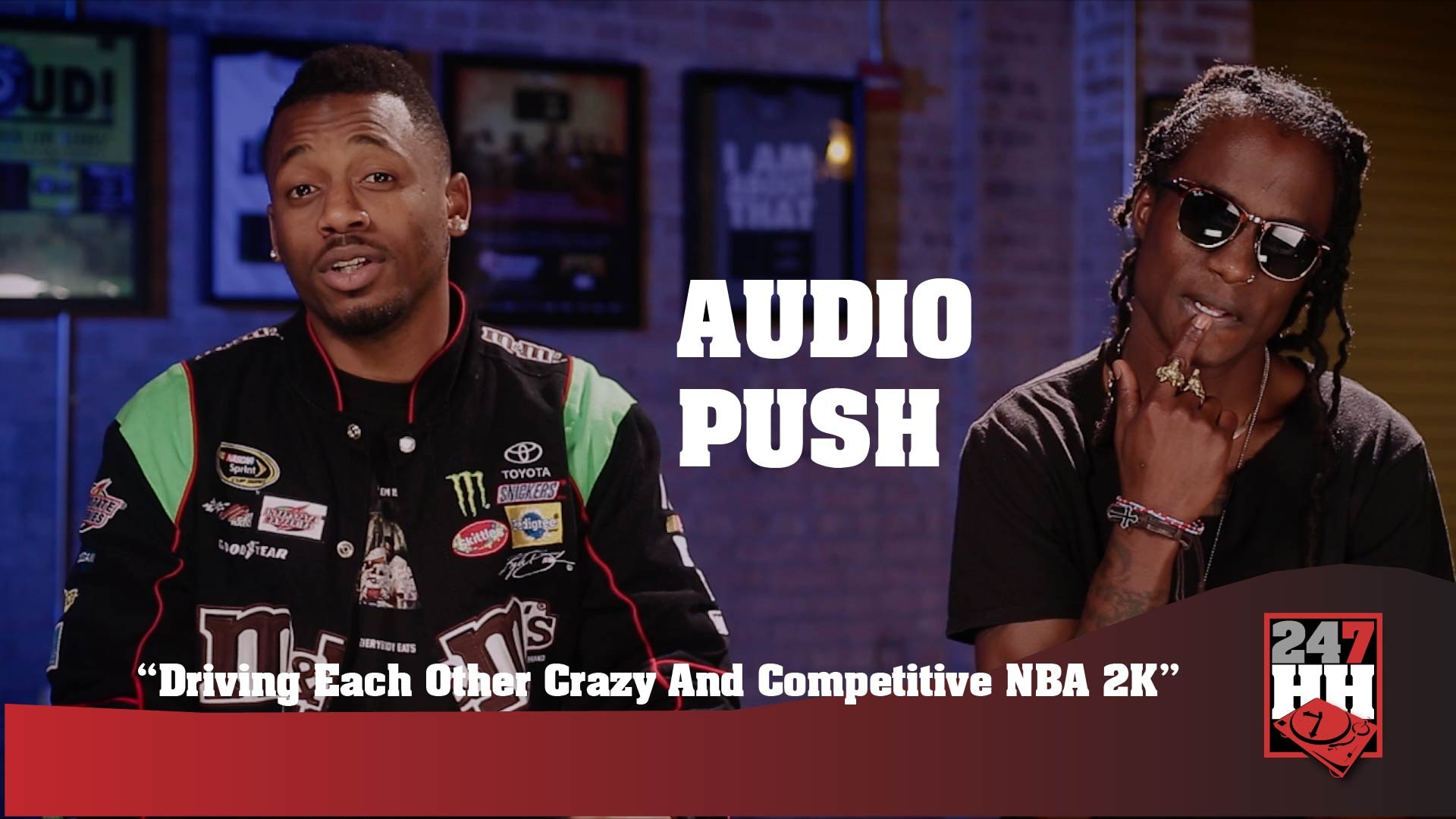 ⁣Audio Push - Driving Each Other Crazy And Competitive NBA 2K (247HH Exclusive) (247HH Exclusive)