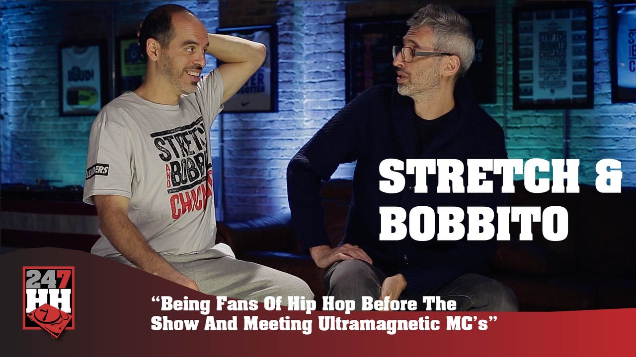Stretch And Bobbito - Being Fans Of Hip Hop Before The Show And Meeting Ultramagnetic MC's (247HH Exclusive) (247HH Exclusive)