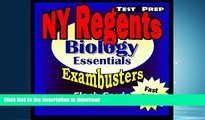READ BOOK  NY Regents Biology-Living Environment Test Prep Review--Exambusters Flashcards: New