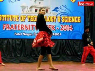 Rocking Fraternity week 2014 at SGRRITS, Dehradun
