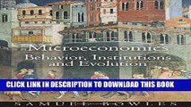 [New] Microeconomics: Behavior, Institutions, and Evolution (The Roundtable Series in Behavioral