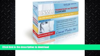 EBOOK ONLINE  Kaplan Medical USMLE Pharmacology and Treatment Flashcards: The 200 Questions You
