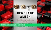 READ THE NEW BOOK Renegade Amish: Beard Cutting, Hate Crimes, and the Trial of the Bergholz