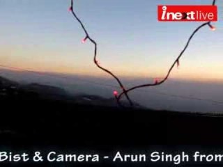 Winter line at Mussoorie - A rare happening