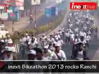 inext Bikeathon 2013 rocks Ranchi