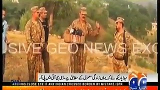 DG ISPR Took journalists To Loc And Briefs about Indian lie of Surgical Strikes 1 Oct. 2016