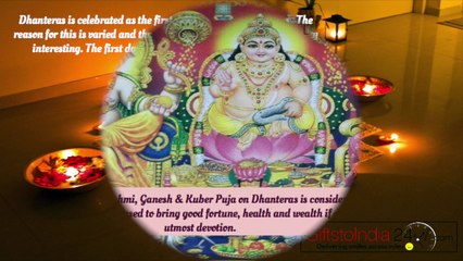 Significance of the First Day of Diwali Celebration, Dhanteras
