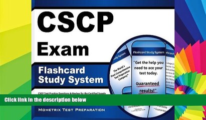 Must Have PDF  CSCP Exam Flashcard Study System: CSCP Test Practice Questions   Review for the