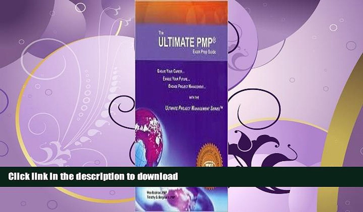 EBOOK ONLINE  Ultimate PMP Exam Prep Guide Publisher: True Solutions Inc  GET PDF