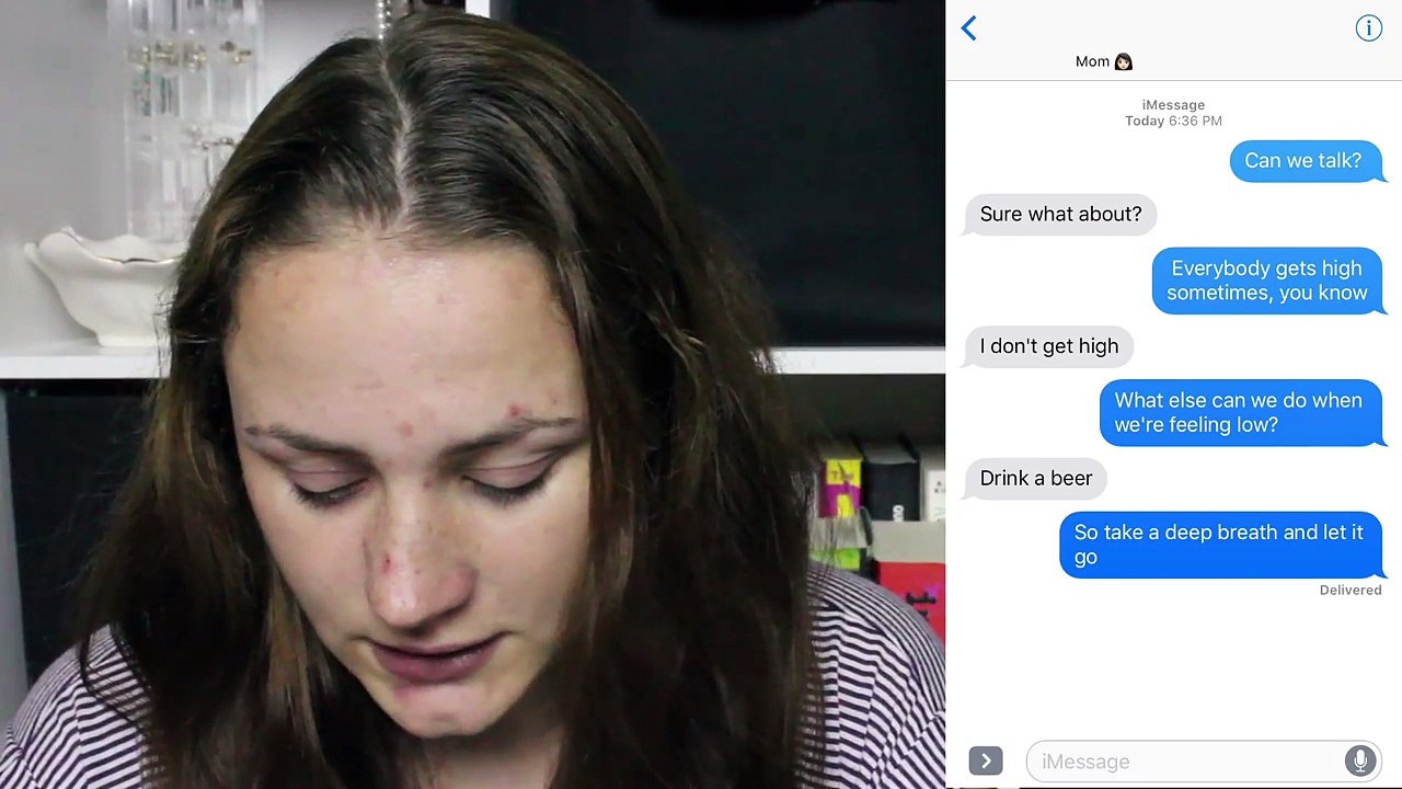 Pranking My MOM with “Cold Water” Justin Bieber Lyrics Alexa’s DIY Life