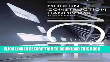 [PDF] Modern Construction: Handbook (Modern Construction Series) 2nd ed. Full Colection