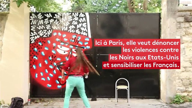 Dis-le en street art : les violences policières contre les Noirs aux Etats-Unis