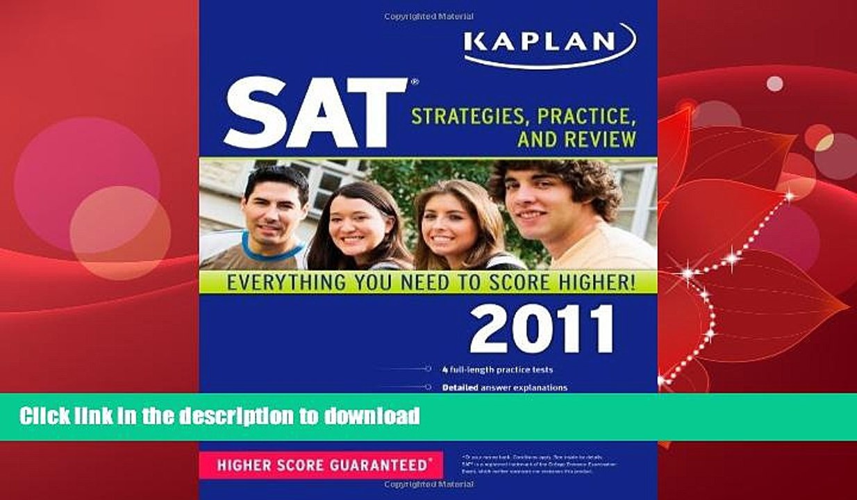 FAVORITE BOOK  Kaplan SAT 2011: Strategies, Practice, and Review FULL ONLINE
