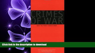 READ PDF Crimes of War: What the Public Should Know READ NOW PDF ONLINE