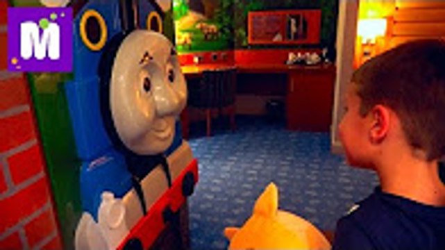 Дети Катя и Макс ВЛОГ На машине к Томасу Мороженое из МакДональдса Kit Kat и OREO отель как в мультике Томас и Друзья