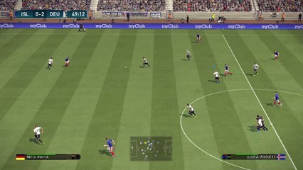 Winning Eleven 2017 Euro group League Germany vs Iceland