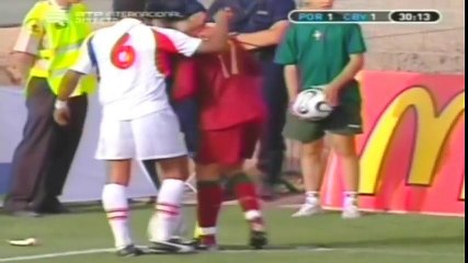 Cristiano Ronaldo Vs Cape Verde Home (27/05/2006)