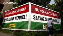 Húngaros dizem no domingo o que pensam das quotas de refugiados da União Europeia