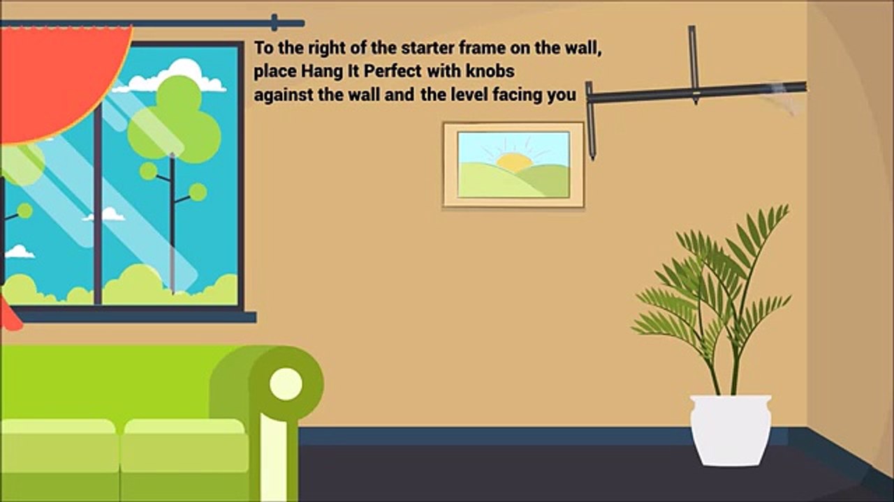 Hang A Horizontal Grouped Frame Sequence -Hang It Perfect