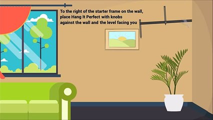 Hang A Horizontal Grouped Frame Sequence -Hang It Perfect