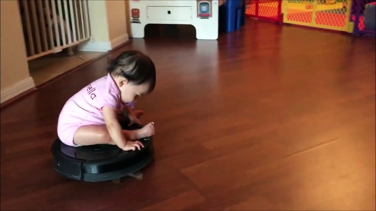 Voici bébé roomba