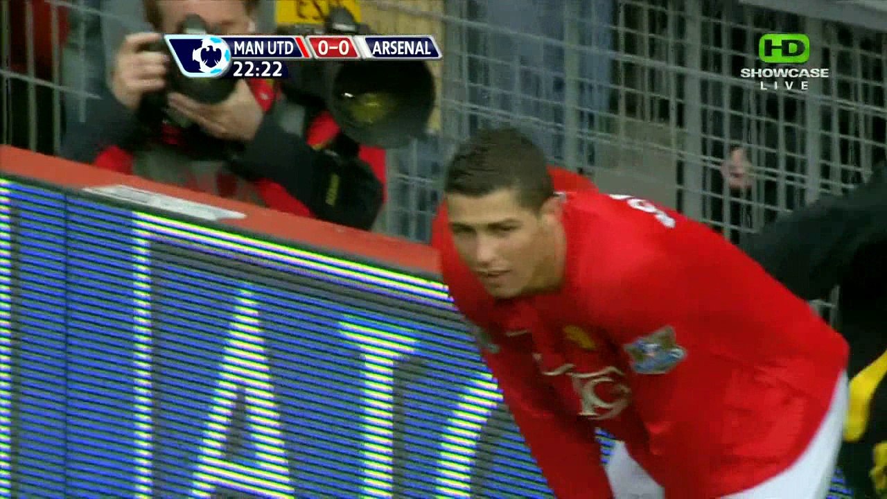 Cristiano Ronaldo Vs Arsenal Home (13/04/2008)