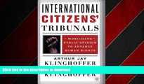 FAVORIT BOOK International Citizens  Tribunals: Mobilizing Public Opinion to Advance Human Rights