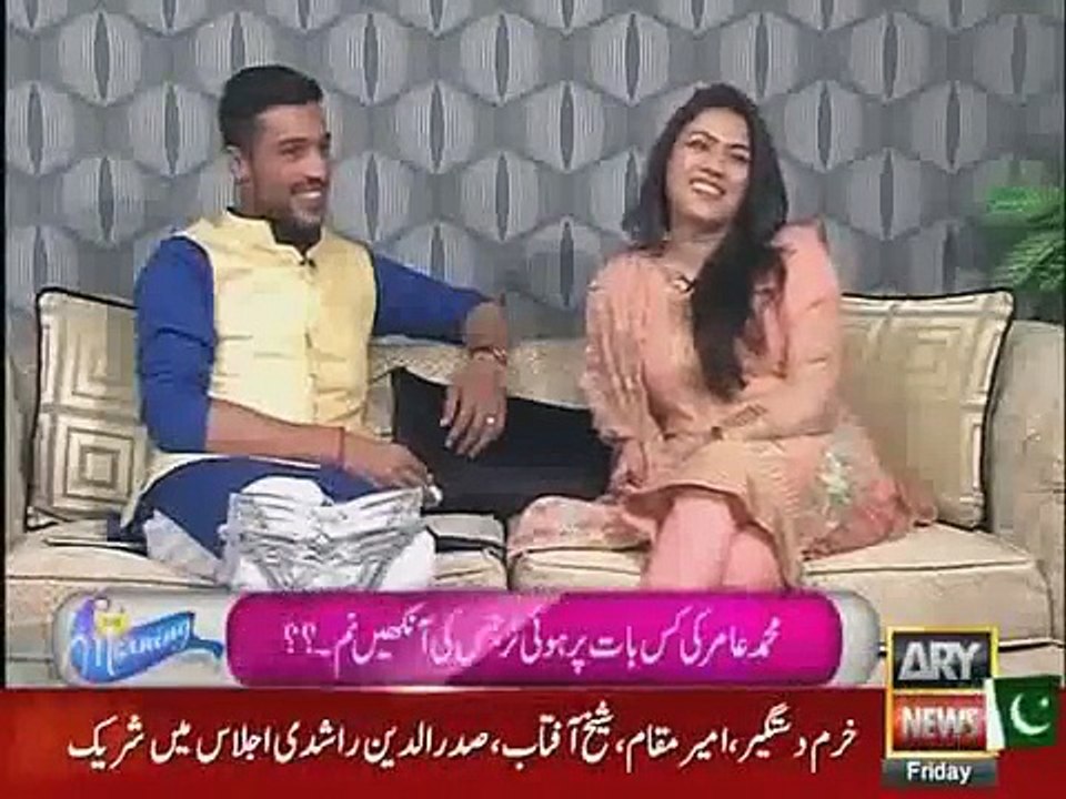 Mohammad Amir And Wife First Interview After Marriage