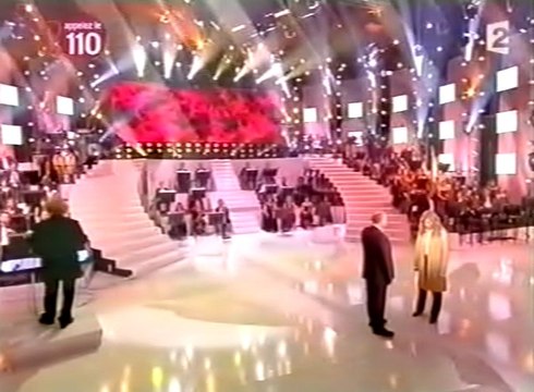 2006/04/01 Michel Jonasz : J't'aimais tellement fort (avec Lara Fabian) (F2 Sidaction)