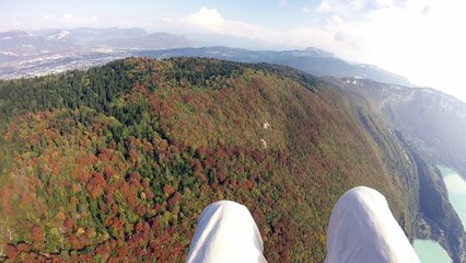 Bout vol parapente 2016 epine vers aiguebelette
