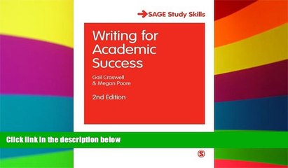 Must Have PDF  Writing for Academic Success (SAGE Study Skills Series)  Free Full Read Best Seller