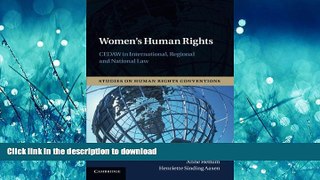PDF ONLINE Women s Human Rights: CEDAW in International, Regional and National Law (Studies on
