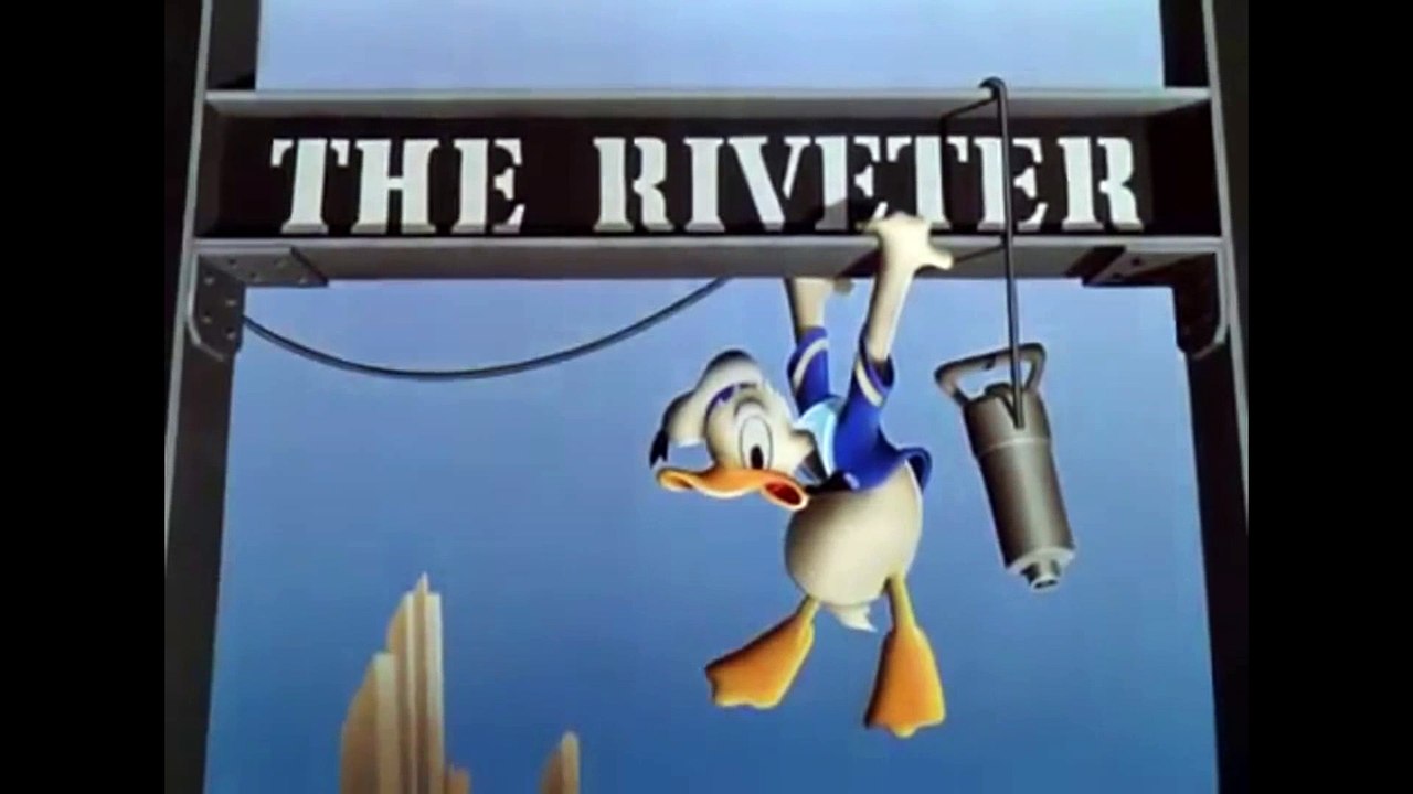 1940 Donald Duck The Riveter