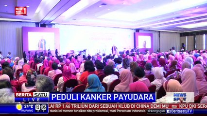Ratusan Peserta Ikuti Pertemuan Peduli Kanker Payudara di Ancol