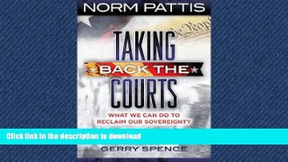 DOWNLOAD Taking Back The Courts READ PDF FILE ONLINE