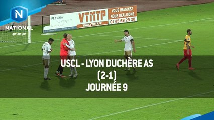 J9 : USCL - Lyon Duchère (2-1), le résumé