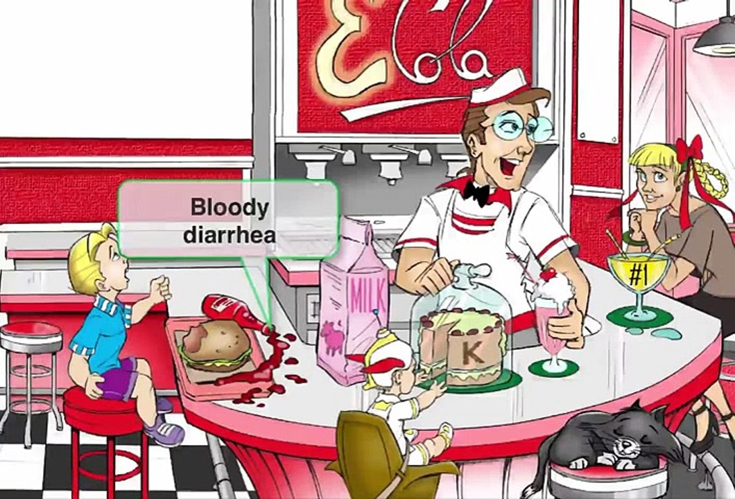 Escherichia coli ETEC, EHEC