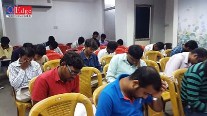 Testing Freshers Drive at QEdge Technologies