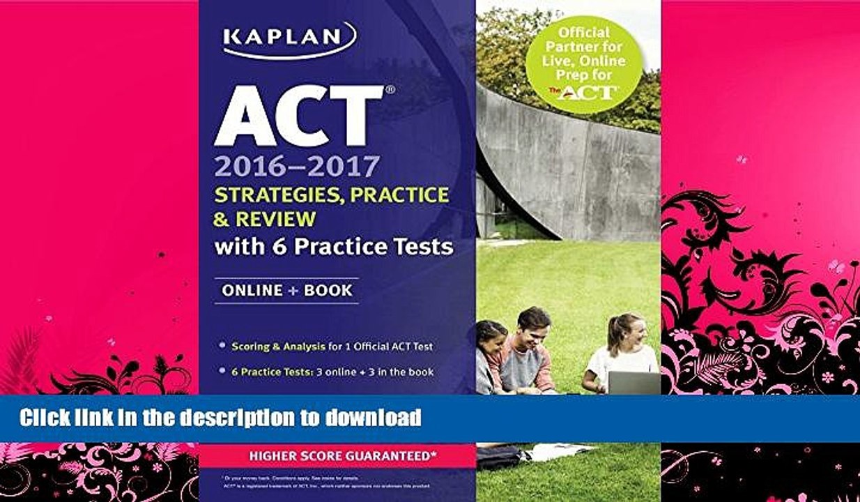 FAVORITE BOOK  ACT 2016-2017 Strategies, Practice, and Review with 6 Practice Tests: Online +