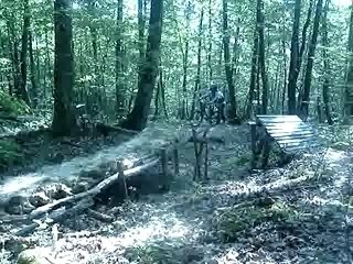 Chute en VTT