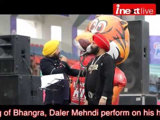 HIL 2014: Daler Mehndi's performance in Lucknow