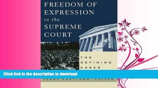 EBOOK ONLINE Freedom of Expression in the Supreme Court READ PDF BOOKS ONLINE