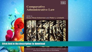 FAVORIT BOOK Comparative Administrative Law (Research Handbooks in Comparative Law series) READ