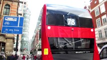 FUTURISTIC style Buses at London Liverpool Street station Bishopsgate September 2016